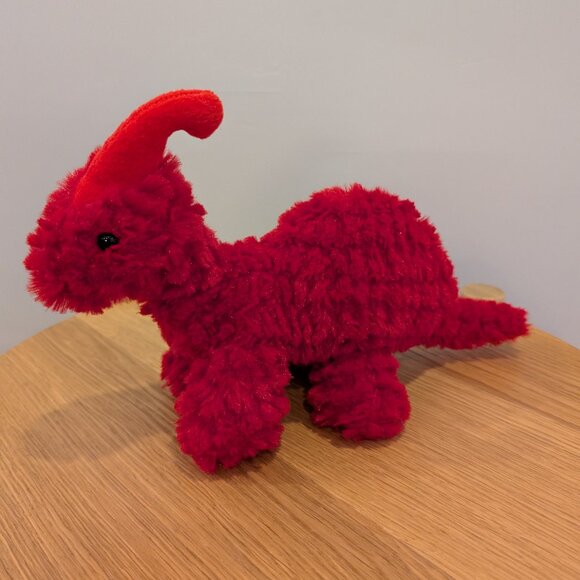 💙 2 for 15 💙 Manhattan Toy Co Little Jurassics Parasauropholus Munchie - Picture 2 of 6